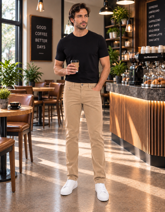 Pantalón Gabardina Skinny Hombre Edwards