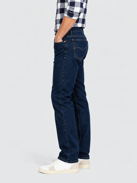 Jeans Recto Índigo Hombre Edwards 2630