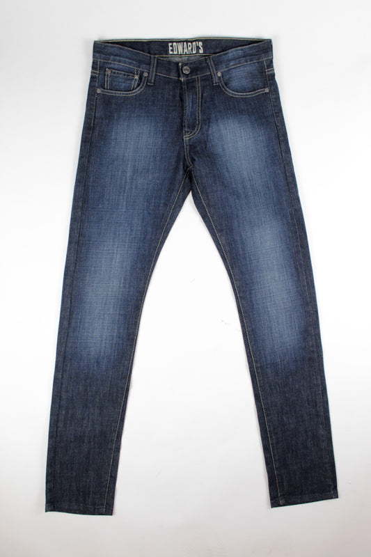 Jeans Hombre Skinny Oscuro Edwards 8113