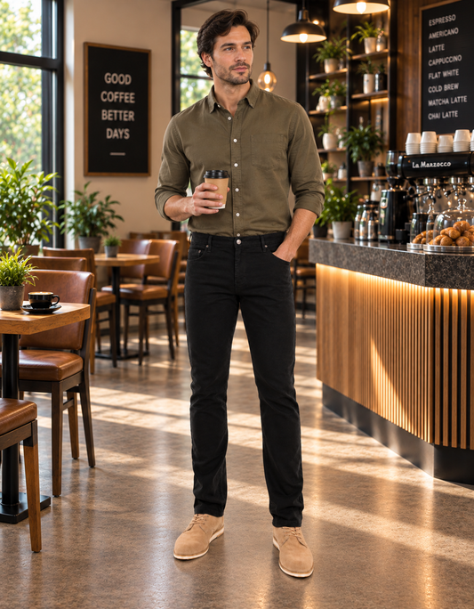 Pantalón Gabardina Skinny Hombre Edwards