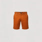 Men's ochre denim Bermuda shorts