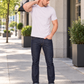 ORANGE ROUND NECK T-SHIRT