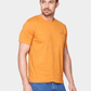 ORANGE ROUND NECK T-SHIRT