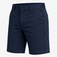 Men's navy blue denim Bermuda shorts
