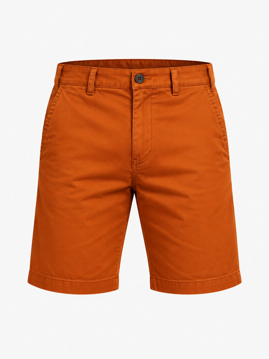 Bermudas Mezclilla Ocre Hombre Edwards