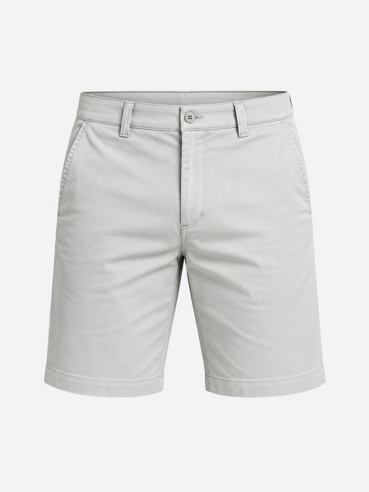 Men's gray denim Bermuda shorts