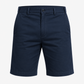 Men's navy blue denim Bermuda shorts