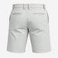 Men's gray denim Bermuda shorts