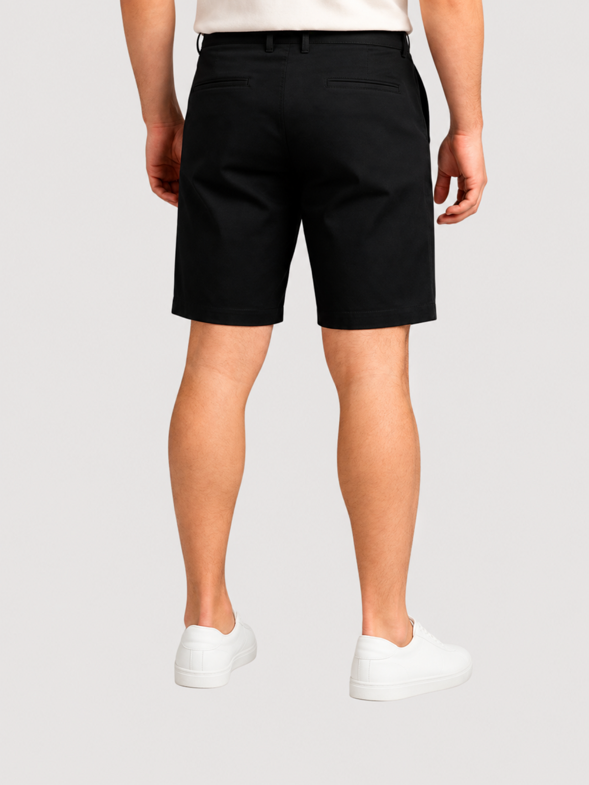 Bermudas Mezclilla Negra Hombre Edwards