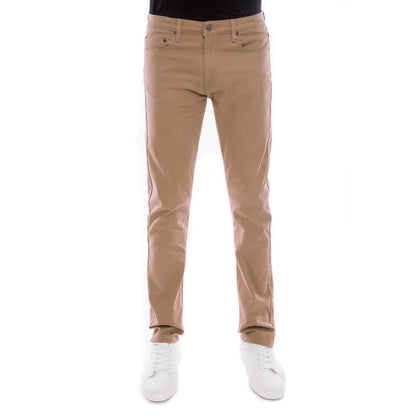 Pantalón Hombre Skinny Gabardina Stretch Tipo Jean Khaky Edward's Tokyo
