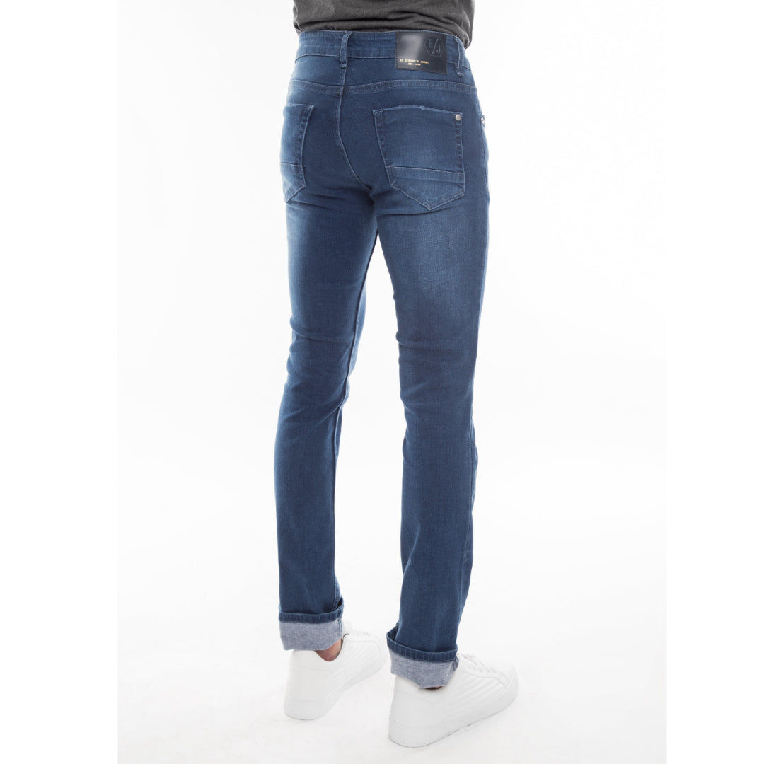 PANTALÓN DE MEZCLILLA SKINNY PARA HOMBRE EJ 004