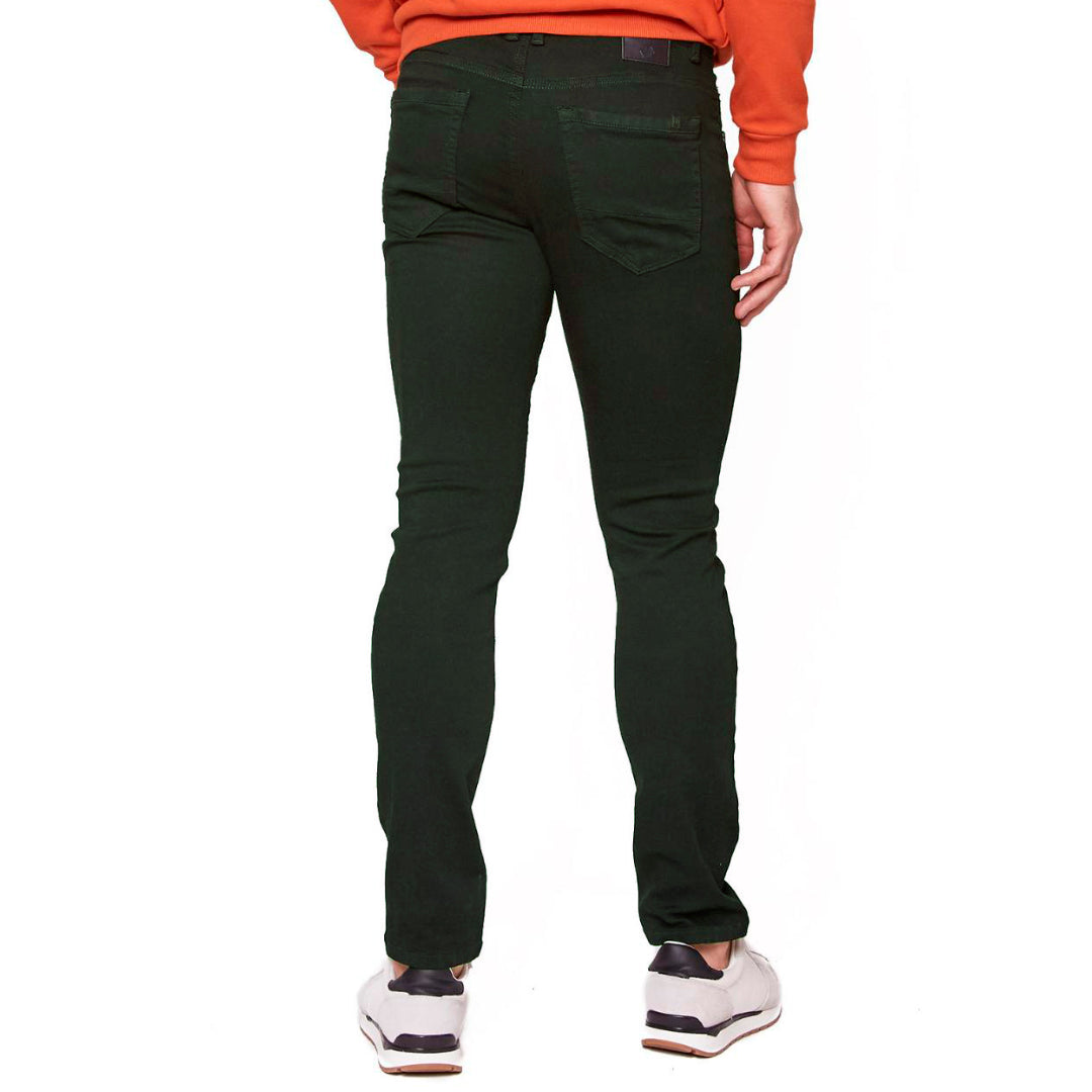 PANTALÓN DE GABARDINA SKINNY MILITAR PARA HOMBRE 5501