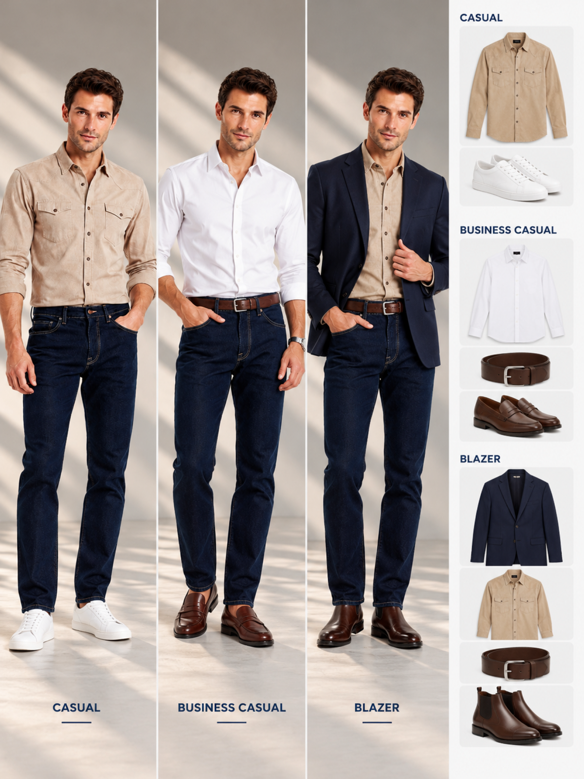 Jeans Recto Hombre Edwards 2630 Soft