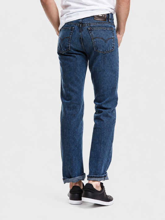 Jeans Hombe Recto Stone Medio Edwards
