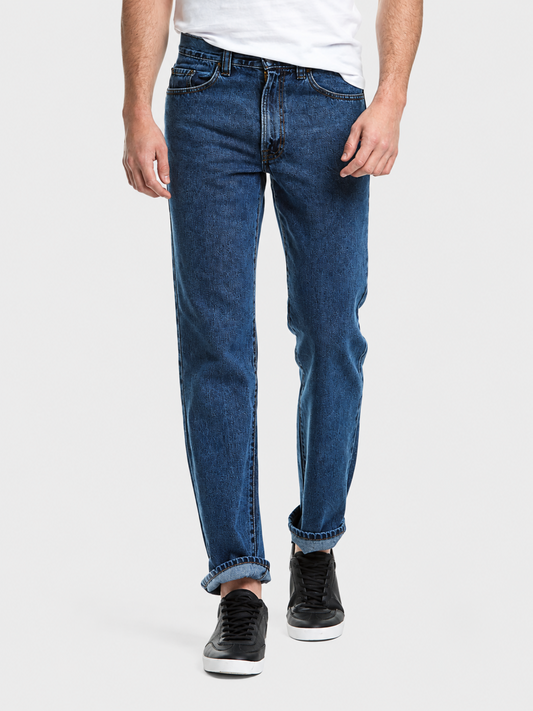 Jeans Hombe Recto Stone Medio Edwards