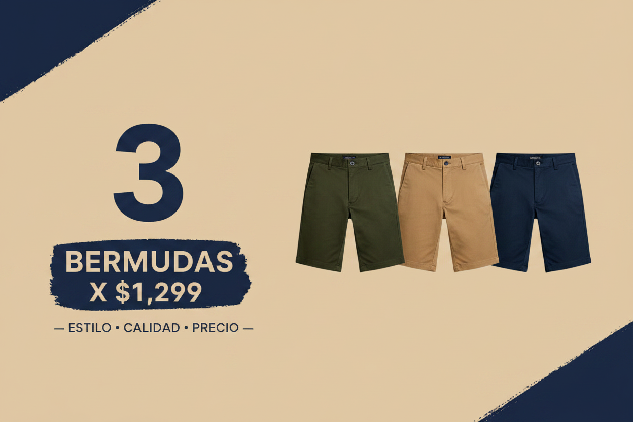 Banner Bermudas