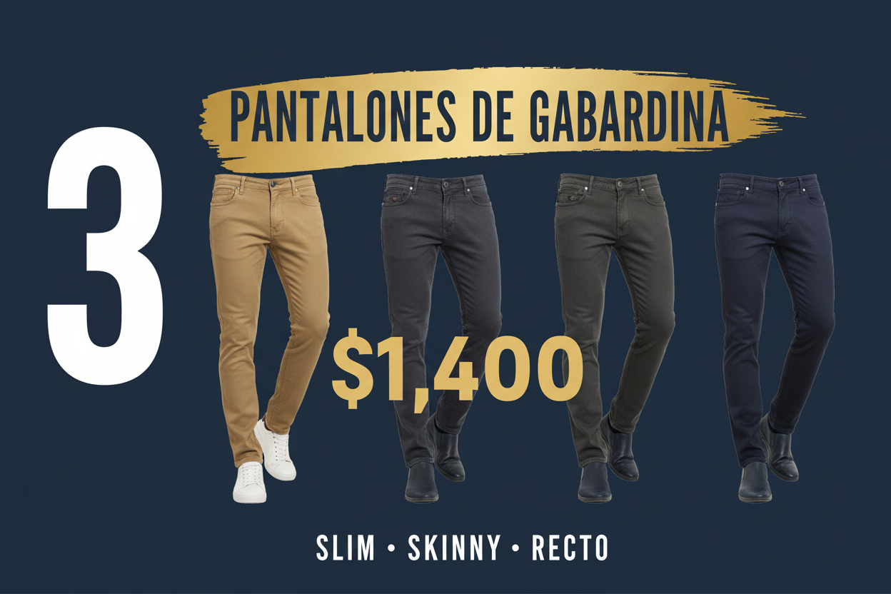 Banner Promo Gabardinas Premium