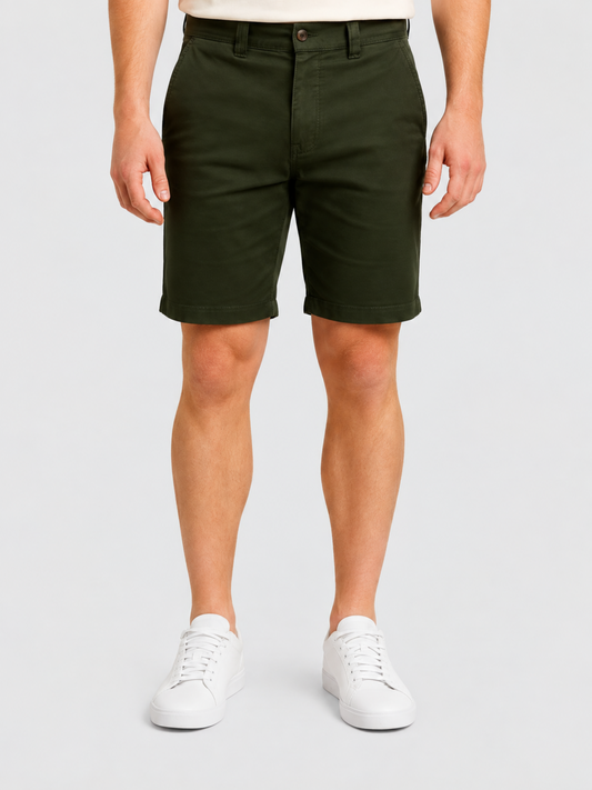Bermudas Mezclilla Olivo Hombre Edwards