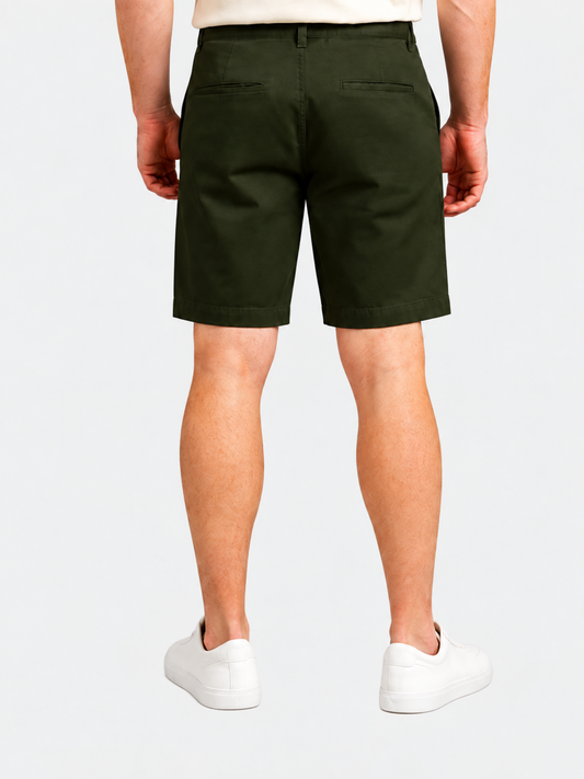 Bermudas Mezclilla Olivo Hombre Edwards