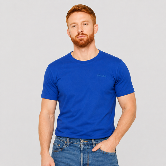 ORANGE ROUND NECK T-SHIRT