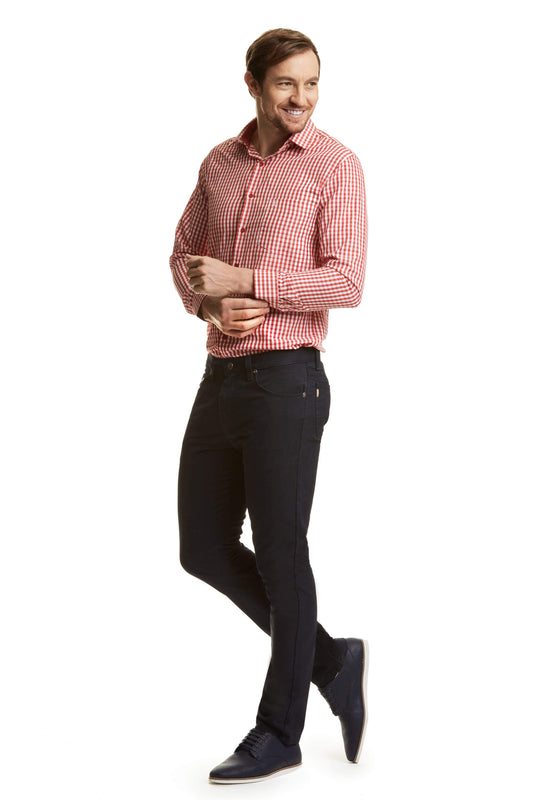 Gabardina Slim Navy