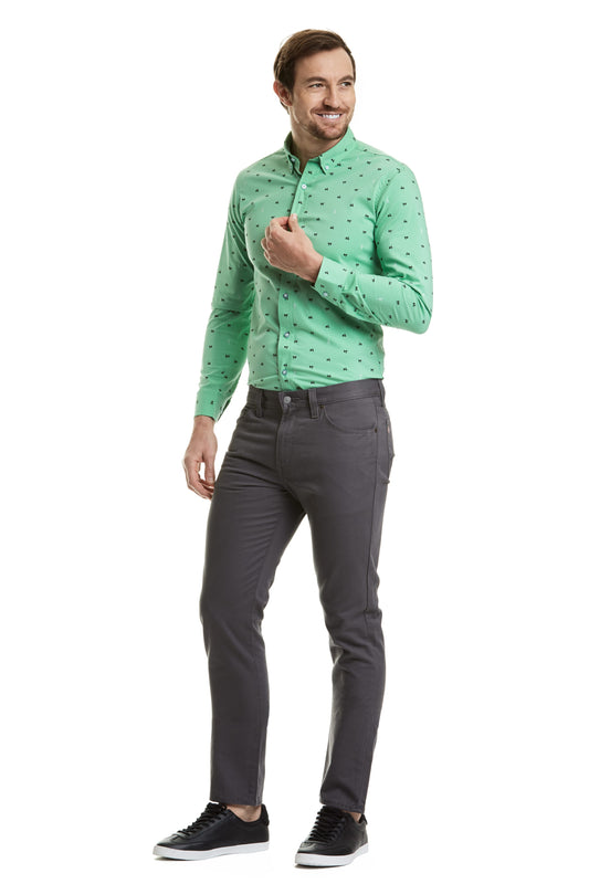 Gabardina Slim Oxford